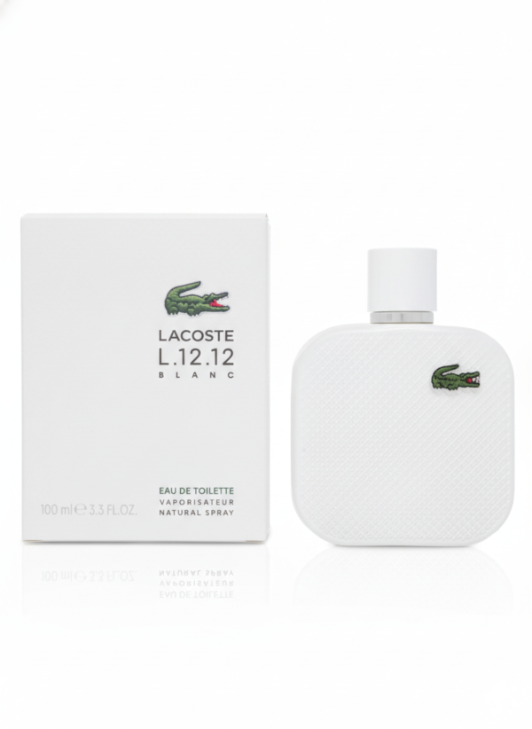 Generated Image February 02, 2026 - 4_56PM Eau de Lacoste L.12.12. White Lacoste